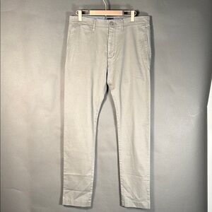 J. Crew Men's Light Gray Chino Pants, 30x32, From TV Series Wardrobe